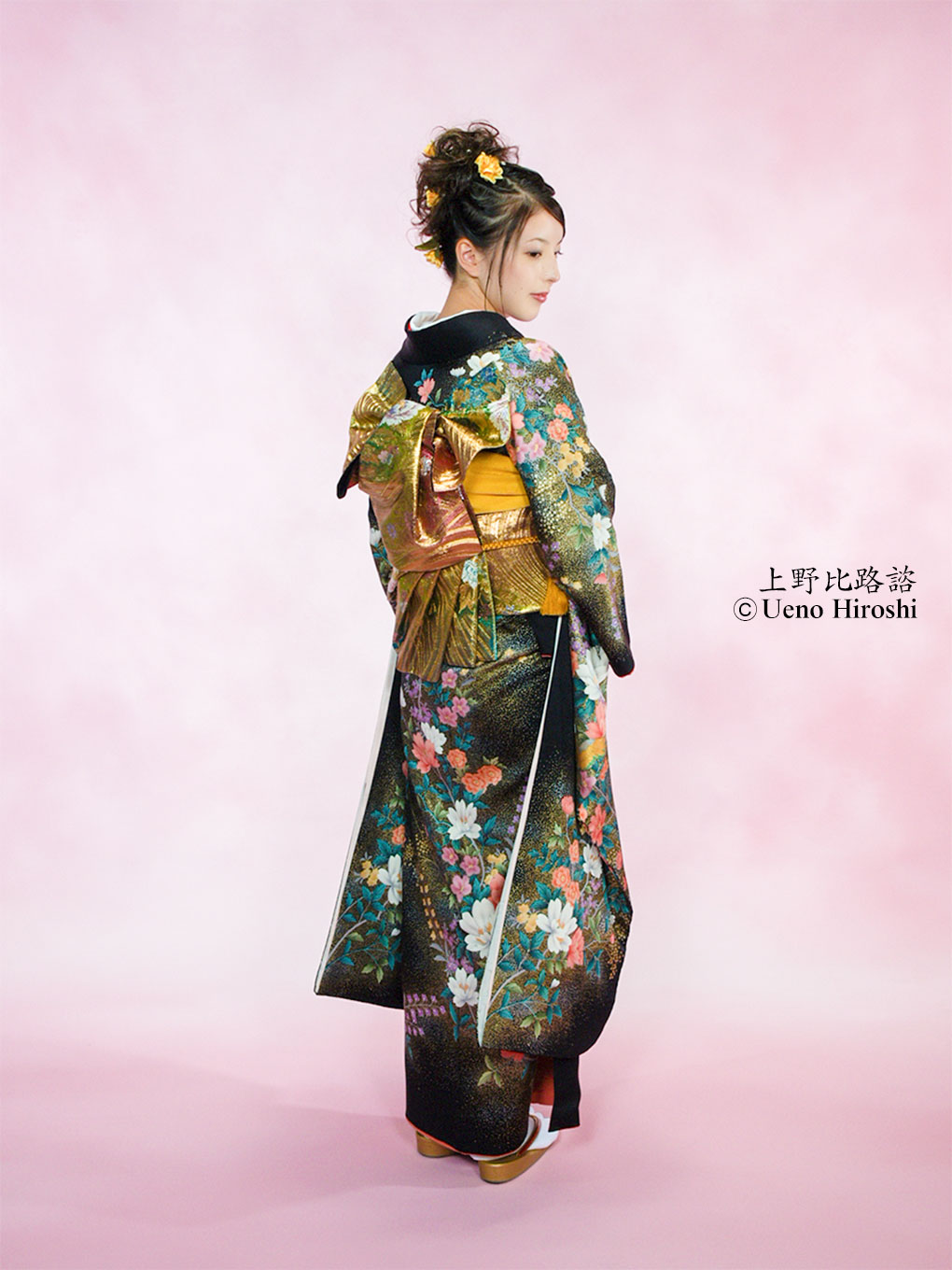 成人式記念写真